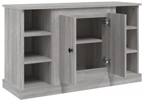 Aparador 100x35,5x60 cm derivados de madeira cinzento sonoma