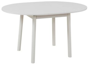 Mesa de Jantar Extensível Oliver – Branco – 100/139 x 75 x 100 cm