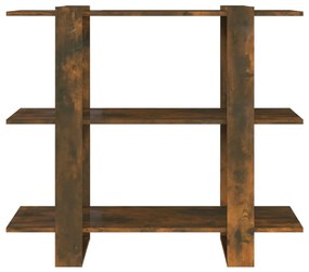 Estante/divisória 100x30x87 cm cor carvalho fumado