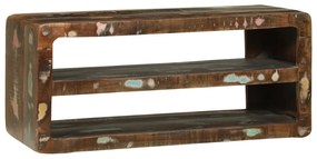 Armário para TV 80x32x36 cm de Madeira Recuperada