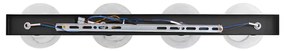 Luminárias de Teto com Lâmpada de Vidro Ajustável Anthracite E27
