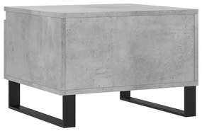 Mesas de centro 2 pcs 50x46x35 cm deriv. madeira cinza-cimento