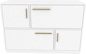 Console Mares – Branco – 120 cm x 45 cm x 81,6 cm