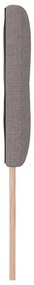 Cabeceira vidaXL Botões Estofada Taupe 140 cm Tecido