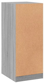 Roupeiro 48x41x102 cm derivados de madeira cinzento sonoma