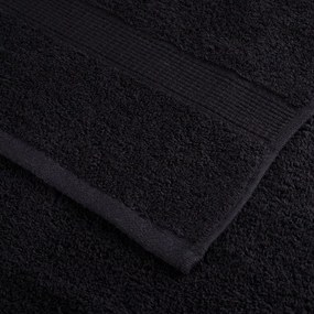 Toalhas de mãos premium SOLUND 10 pcs 50x100 cm 600 gsm preto