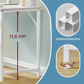 Secretaria para computador 50 x 100 x 76 cm branca