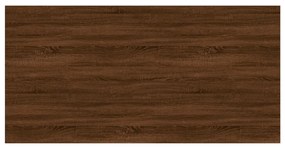 Prateleiras parede 4 pcs derivados de madeira carvalho castanho