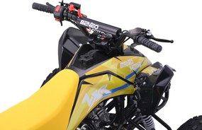 Moto 4 para crianças gasolina 125cc ATV Motors ZXT Amarela