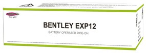 Carro elétrico bateria 12V Bentley EXP12 Branco