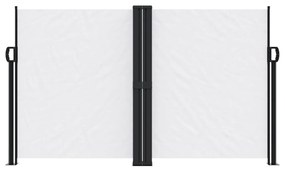 Toldo lateral retrátil 140x1000 cm branco
