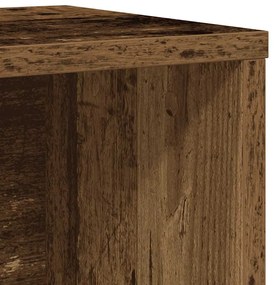 Estante 60x24x85 cm derivados de madeira madeira velha