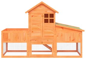 Coelheira 170x63x113 cm pinho maciço castanho