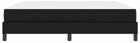 Cama Outros Preto 180 x 200 cm Couro sintético