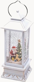 Decoração de Natal LED com temporizador Santa With Dog