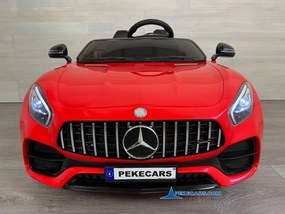 Carro eletrico crianças Mercedes AMG GT V8 12V 2 Lugares Vermelho