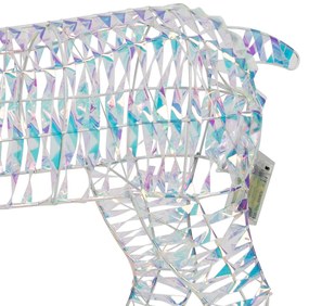 Candeeiro de pé de Natal Rena Arco-Íris 60cm incl. LED - Niji