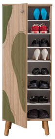 Conjunto de Mobiliário de Entrada Vegas – Sonomo Green – Sapateira 50x