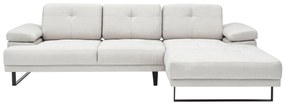 Sofá de Canto Mustang – Bege – 314 x 174 cm