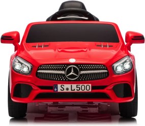 Carro elétrico para crianças Mercedes SL500, carro elétrico infantil de 12 volts com bateria de lítio
