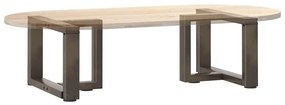 Pés para mesa de centro em forma de T, 2 peças, preto, 40x25x(30-31) c