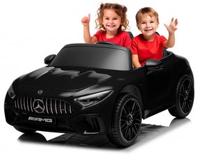 CARRO ELÉTRICO INFANTIL MERCEDES SL63 24V PRETO