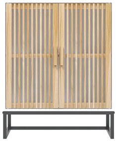 Aparador 60x30x75 cm derivados de madeira branco