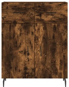 Aparador 69,5x34x90 cm derivados de madeira cor carvalho fumado