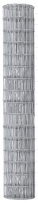Cerca Euro com 7 Posts 1,5x10 m Aço Galvanizado