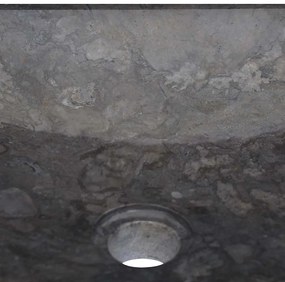 Lavatório 40x40x10 cm mármore preto