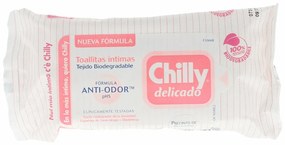 Toalhetes Húmidos Higiene Íntima Chilly Delicado (12 uds)