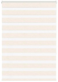 vidaXL Cortina de zebra 100x150 cm largura do tecido 95,9 cm poliéster