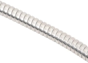 Mangueira jardim c/ pulverizador 0,6" 30 m aço inox. prateado