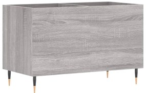 Armário p/ discos 74,5x38x48 derivados madeira cinzento sonoma