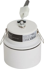 Foco de Encastrar Moderno Branco GU10 50mm - Echo