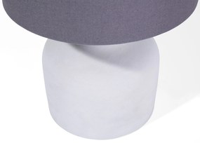 Candeeiro de mesa cinzento BHIMA Beliani