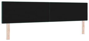 Cabeceira vidaXL Tufted com Botões Verde Escuro 200 cm Veludo
