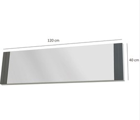 Espelho A351 – Branco – 40 cm x 120 cm