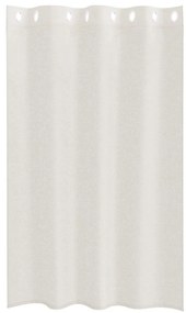 Cortinas com cortinas 2 pcs Creme 140 x 175 cm Poliéster