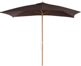 Chapéu de Sol de Jardim com Sistema de Polia Teto Ventilado e Mastro d