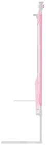 Barra de segurança p/ cama infantil tecido 90x25 cm rosa
