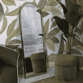 ESPELHO DE PAREDE 55X2X150 (TAMANHO DO ESPELHO INTERIOR 49X144 CM) DOURADO