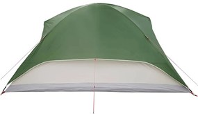 Tenda familiar estilo cabana para 6 pessoas impermeável verde