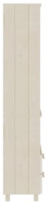 Aparador alto HAMAR 60x35x180 cm pinho maciço castanho-mel