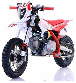 Mini moto infantil Pit bike automático 90cc Apollo Thunder Vermelha