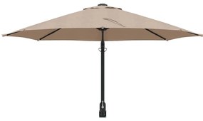 Guarda-sol de Jardim Montado na Parede da Taupe 250 cm