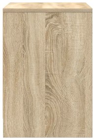 Mesas de cabeceira 2 pcs com gaveta 40x34x50 cm carvalho sonoma