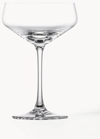 Taças de champanhe de cristal Echo, conjunto de 4