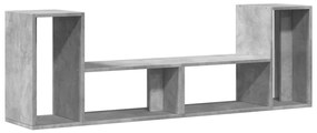 Móveis de TV 2pcs 75x30x50 cm derivados madeira cinza cimento