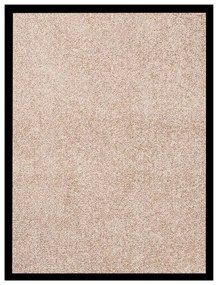 vidaXL Tapete de porta 60x80 cm bege